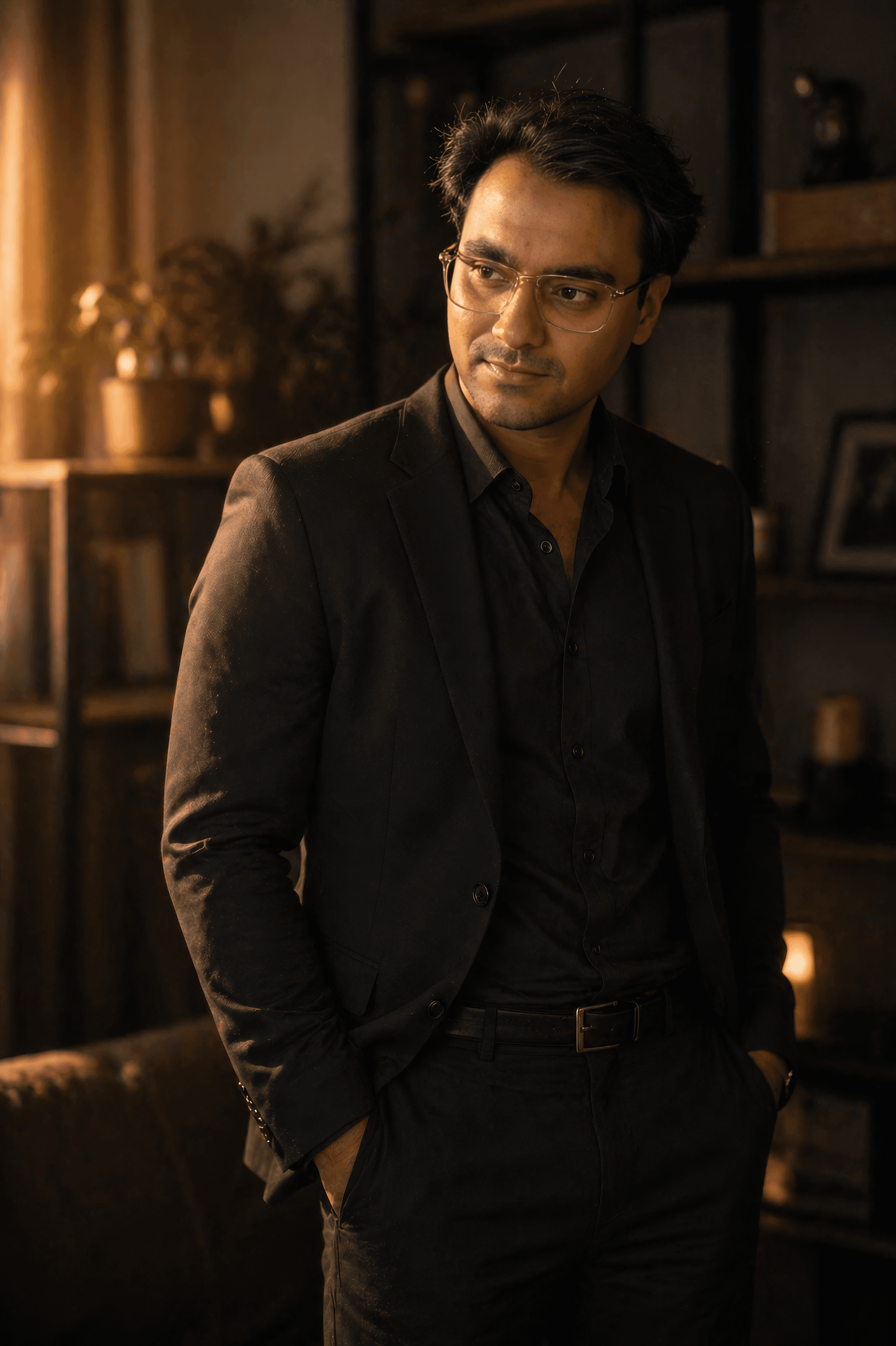 Shivam Chopra, at the keyboard